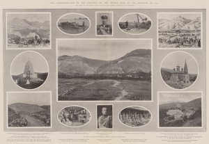 A Shipka-hágó oroszok általi védelmének megemlékezése 1877-ben